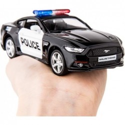 1/36 Scale Ford Mustang GT Police Car Model Zinc Alloy Die-Cast Pull Back Vehicles Kid Toys for Boy Girl Gift (Black) $25.20 ...