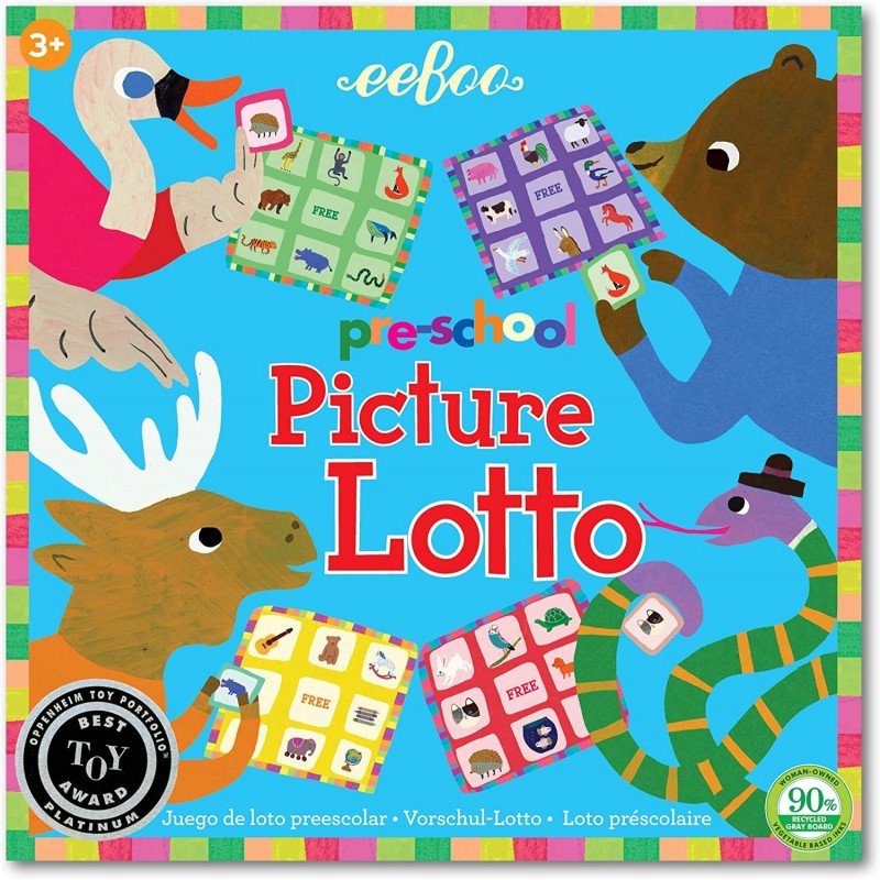 eeBoo: Pre-school Picture Lotto Game Educational Games and Activities that Cultivate Conversation Socialization and Skill-Bui...