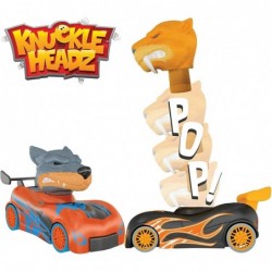 Head Poppin' Quick Shot Pull Back Crash Derby Race Car - Rex The Dinosaur $18.97 Kids' Play Cars & Race Cars