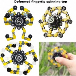 3pcs New Transformable Spinning Top Toy-Children's Creative Fingertip Spinner Toy-DIY Chain Decompression Gyro Robot Toy Birt...