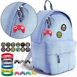 61pcs Gamer Party Favors Video Game Favors Gift for Kids Gamer Party Supplies Wristbands Keychains Badges Controller Kids Cla...