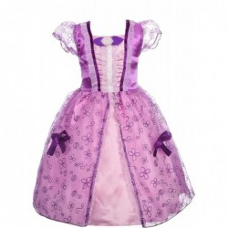 Toddler Little Girls' Princess Costume Fancy Dress Up Halloween Birthday Party Outfit Purple $23.64 Kids' Costumes