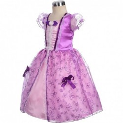 Toddler Little Girls' Princess Costume Fancy Dress Up Halloween Birthday Party Outfit Purple $23.64 Kids' Costumes