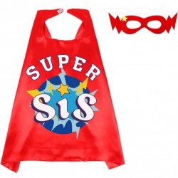 Superhero-Capes and Masks for Kids Girls Gifts for Sister Super Hero Dress Up Cape and Mask $19.18 Kids' Costumes