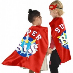 Superhero-Capes and Masks for Kids Girls Gifts for Sister Super Hero Dress Up Cape and Mask $19.18 Kids' Costumes