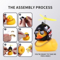 Rubber Duck for Car Dashboard Decoration Ornaments Bike Yellow Squeeze Ducks Toy (2 Pack Shark & Harley) $22.61 Gags & Practi...