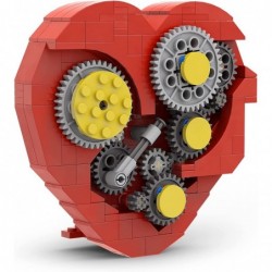 4453 Clockwork Heart Creative Building Kit Model MOC Building Blocks Toy Valentines Day Gifts for Him(182 PCS) $32.64 Toy Bui...