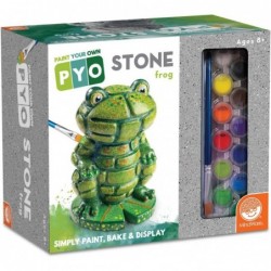 Paint Your Own Mosaic Frog - Craft Kit Includes Weather Resitent Stone Frog Pain and Brush - Ages 8 and Up $45.78 Kids' Drawi...