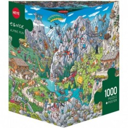 Alpine Fun 1000 Piece Birgit Tanck Jigsaw Puzzle $60.54 Jigsaw Puzzles