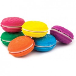 OOLY Macarons Vanilla-Scented Erasers School Supplies for Kids - Set of 6 $17.59 Kids' Drawing & Writing Boards