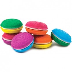 OOLY Macarons Vanilla-Scented Erasers School Supplies for Kids - Set of 6 $17.59 Kids' Drawing & Writing Boards