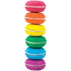 OOLY Macarons Vanilla-Scented Erasers School Supplies for Kids - Set of 6 $17.59 Kids' Drawing & Writing Boards