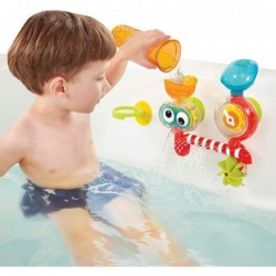 Baby Bath Toy (for Toddlers 1-3) - Spinning Gear and Googly Eyes for Toddler and Baby Bath Time Sensory Development - Attache...