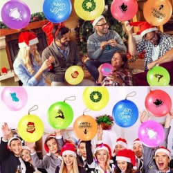 40 Pcs Thanksgiving Christmas Punch Balloons 18 Inch Punching Balloon Heavy Duty Party Favors 8 Styles Assorted Color Bounce ...