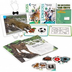 AR Science Lab Biology - 2 Books | 130 Science Experiment Games | STEM Learning & Education Toys | Digital Science Lab for Ki...