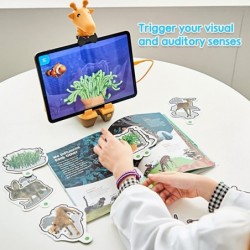 AR Science Lab Biology - 2 Books | 130 Science Experiment Games | STEM Learning & Education Toys | Digital Science Lab for Ki...