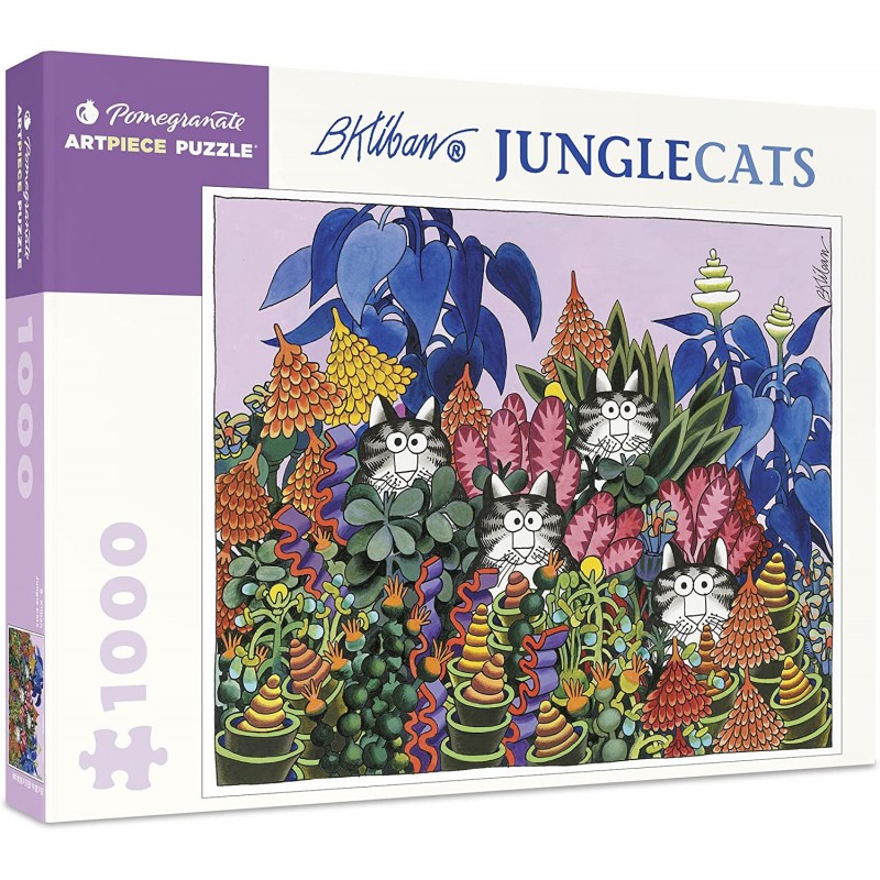 B. Kliban: Jungle Cats 1000-Piece Jigsaw Puzzle $41.67 Jigsaw Puzzles