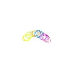 144 Bracelets Neon Jelly Bracelets Rainbow Colors Party Favors Birthday Gifts Prizes Assorted Holiday Gift Christmas (Assorte...