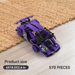 STEM Sports Car Model Building Kit Pull-Back Drag Race Car Toy Great Christmas and Birthday Gifts for 6-12 Year Old Kids Who ...