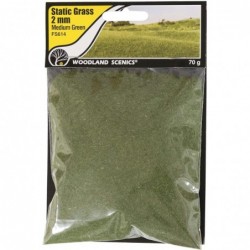 Static Grass 2mm-Medium Green -FS614 $17.86 Toy Vehicle Playsets