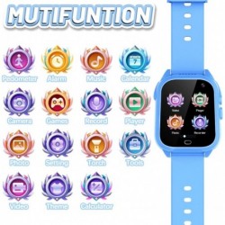 Kids Waterproof Smart Watch Boys Girls Age 3-12 with 26 Game 1.44'' HD Touch Screen Music Player Camera Video Recorder 12/24 ...