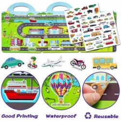 Sticker Books for Kids 2 3 4 5 Reusable Sticker Books for Toddlers Static Sticker Activity Book Learning Toys Window Clings f...