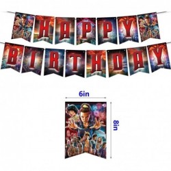 141Pcs Stranger Things Birthday Party Supplies Pack and Decorations Set Season 4 Vecna Favors for Grils Teenagers Included Pl...