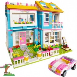 1049 Pieces Friends House Building Kit Family Friends House Building Blocks Sets Creative DIY Role-Playing Construction Toys ...