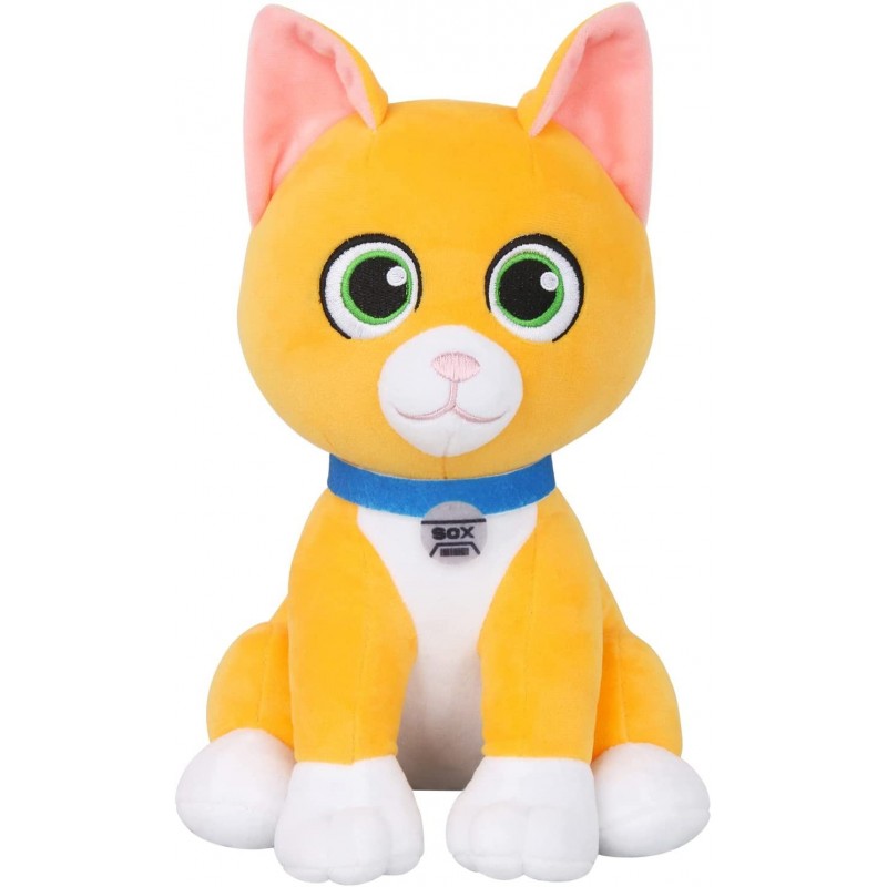 Movie Sox Cat Plush Doll Pet Toy Cure Yellow Kitten Stuffed Plushie Figure Cute Animal Desktop Decor Halloween Cosplay Props ...