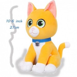 Movie Sox Cat Plush Doll Pet Toy Cure Yellow Kitten Stuffed Plushie Figure Cute Animal Desktop Decor Halloween Cosplay Props ...