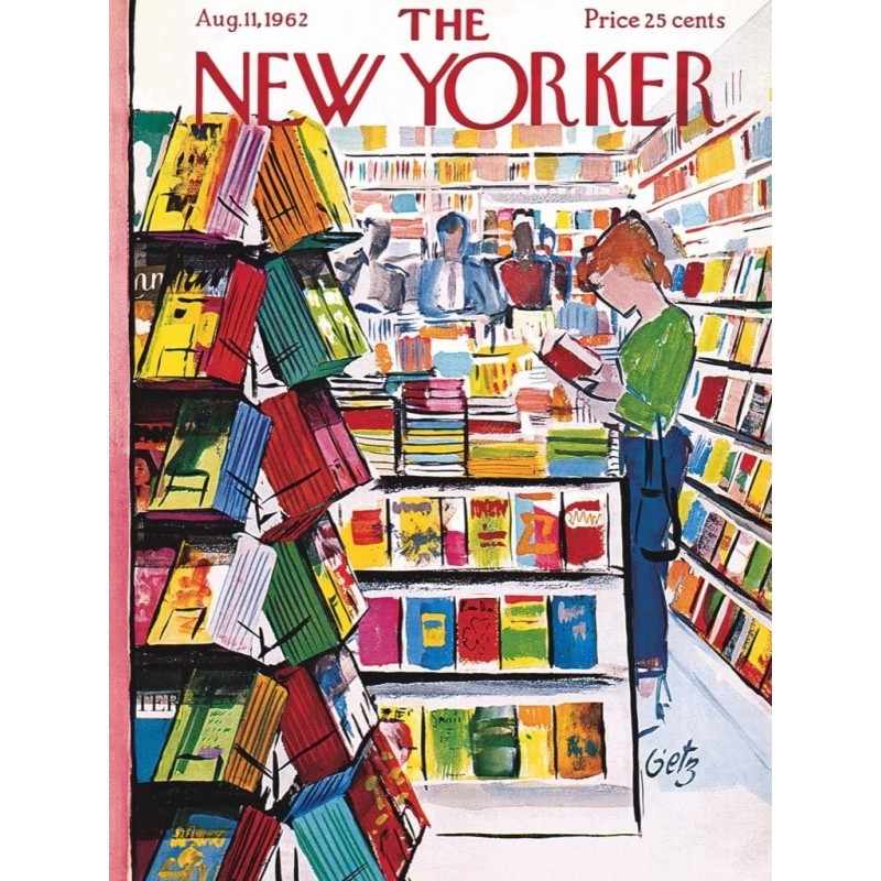 New Yorker The Bookstore - 1000 Piece Jigsaw Puzzle $48.32 Jigsaw Puzzles