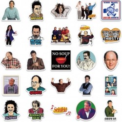 50Pcs Classic TV Show Funny Merchandise Vinyl Waterproof Stickers for Water Bottle Skateboard Laptop Phone Computer Car Decal...