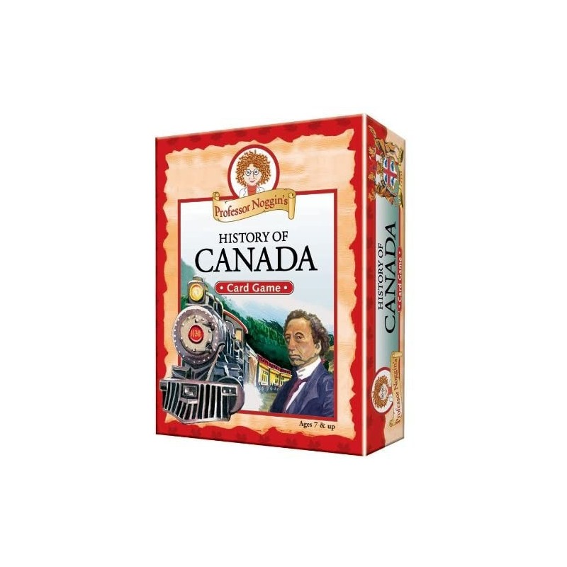 Educational Trivia Card Game - Professor Noggin's History of Canada $27.27 Educational Flash Cards