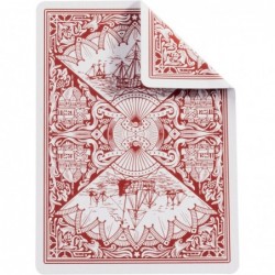 Pioneers Playing Card Deck Red - Vintage Chicago World's Fair Themed Marked Design - for Games and Magic Tricks $21.64 Card G...