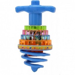 Hanukkah Dreidel Musical Bouncing Light-Up Dreidel Hanukkah Toys - Assorted Colors $15.42 Novelty Spinning Tops