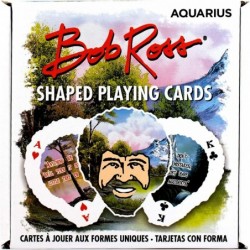 Bob Ross Playing Cards - Bob Ross Shaped Deck of Cards for Your Favorite Card Games - Officially Licensed Bob Ross Merchandis...