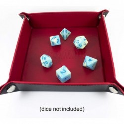 Dice Rolling Tray - Small Portable Faux Leather Tray for DND $17.09 Game Accessories