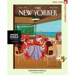 New Yorker Lobsterman's Special - 1000 Piece Jigsaw Puzzle $50.21 Jigsaw Puzzles