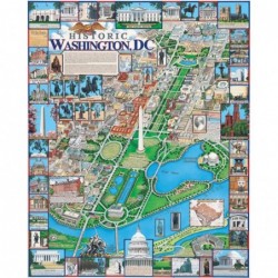 Puzzles Washington DC - 1000 Piece Jigsaw Puzzle $34.42 Jigsaw Puzzles