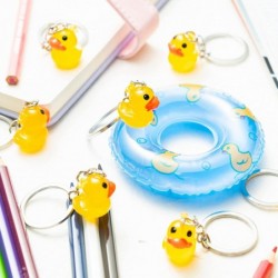 30Pcs Plastic Duck Keychains Duck Party Favors Cute 3D Duck Chains Mini Ducky Pendant Accessories Gift Party Favors $26.31 Ki...