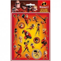 Disney The Incredibles 2 Sticker Sheets | Assorted Designs | 4 Pcs $18.14 Kids' Stickers