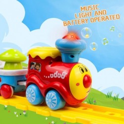 Baby Toys Train Set-Musical Electric Train with Tracks Building Blocks-Toddler Train Educational Preschool Learning Gift for ...