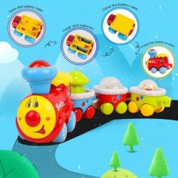 Baby Toys Train Set-Musical Electric Train with Tracks Building Blocks-Toddler Train Educational Preschool Learning Gift for ...