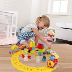 Baby Toys Train Set-Musical Electric Train with Tracks Building Blocks-Toddler Train Educational Preschool Learning Gift for ...