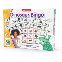 The Learning Journey: Match It! Bingo - Dinosaurs - Sight Word Bingo - Award Winning Toys $24.24 Kids' Play Dinosaur & Prehis...