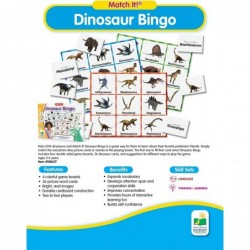 The Learning Journey: Match It! Bingo - Dinosaurs - Sight Word Bingo - Award Winning Toys $24.24 Kids' Play Dinosaur & Prehis...