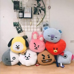 Pillow Doll Plush Small Plush Puppets Toy Bangtan Boys Throw Pillow Cushion 11.8 Inches (Shooky) $67.40 Kids' Plush Toy Pillows