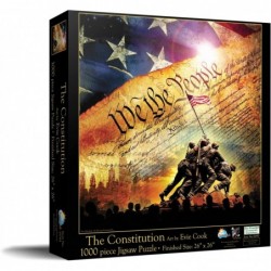 The Constitution 1000 Piece Jigsaw Puzzle by SunsOut $35.03 Jigsaw Puzzles