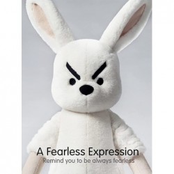 Fearless Bunny Stuffed Animals Large 17'' [Anti-Anxiety Pockets] Cuddle Stuffed Animals Cute Plushies [Courage Awaken] Stuffe...