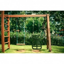 Glider Swing for Swingset Swing Set Accessories Back-to-Back Glider for Two Kids Attachment Options Included Green $131.67 Pl...